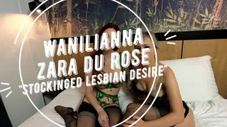 Stockinged lesbian desire - part 1 in
