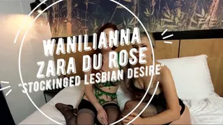 Stockinged lesbian desire