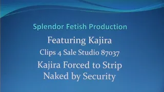 Kajira to Strip Naked by Security