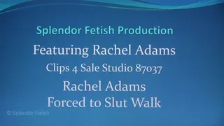 Rachel Adams to Slut Walk