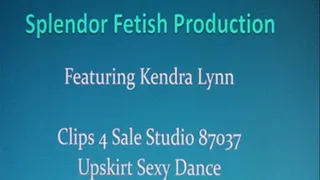 Kendra Lynn Upskirt Dance & shows off tits and pussy