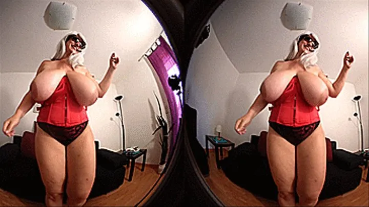 VR180 3D - A hot Strip with Stella (Clip No 1846