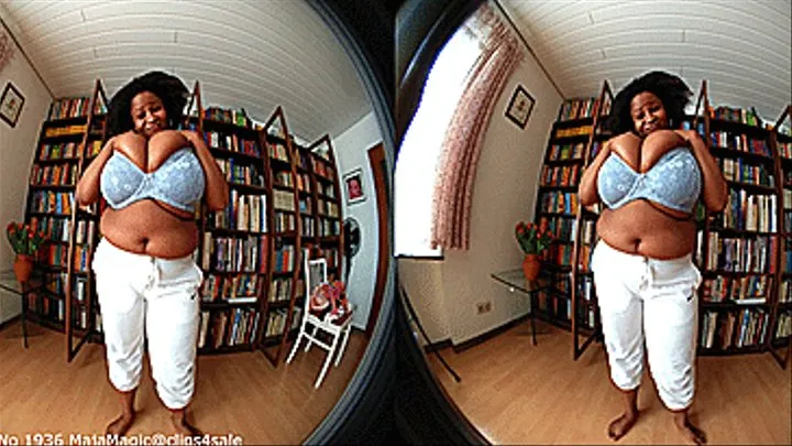 VR180 3D - Pam in: small Bras and tight Tops (Clip No 1936