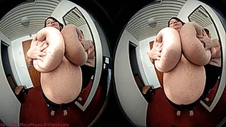 VR180 3D - Lexxxi in: Mirror Mirror on the Wall who has the Biggest Tits of all? (Clip No 1994