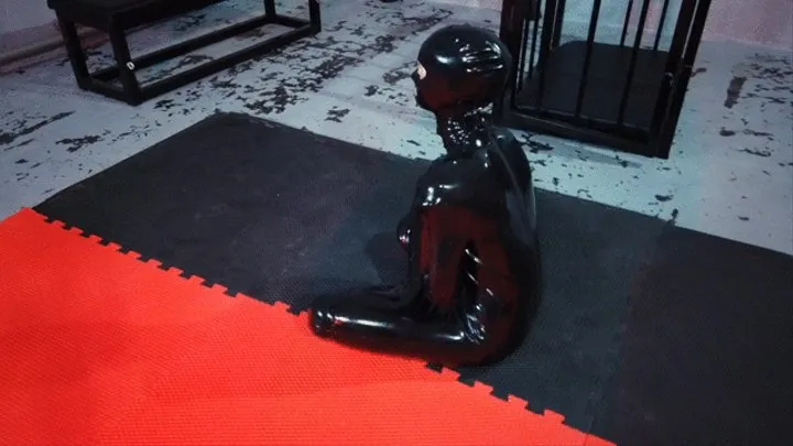 Yana as the Rubber Puppy