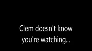 Clem Has To Pee (Voyeur)