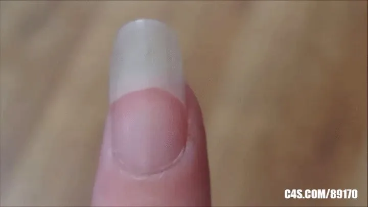 Long Natural Pinky Nail