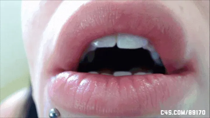 My Mouth Up Close