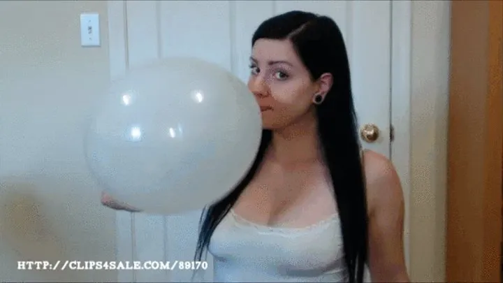 White Balloon B2P (Blow to Pop)