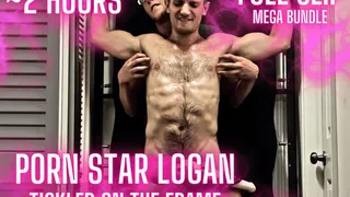 College Porn Star Logan Tickle-Milking on The Metal Frame! (~2 HOUR FULL CLIP MEGA-BUNDLE)