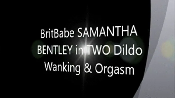 Brit Babe SAMANTHA BENTLEY Strips and Gets Herself Off