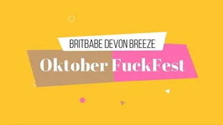 BritBabe Devon Breeze - Oktober FuckFest