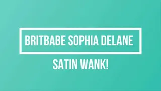 BritBabe Sophia Delane - Satin Wank