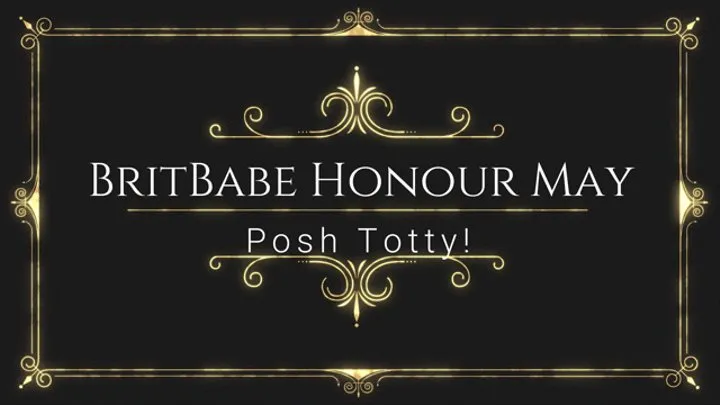 BritBabe Honour May - Posh Totty