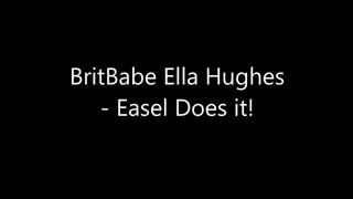 BritBabe Ella Hughes - Easel Does it! Full Edit