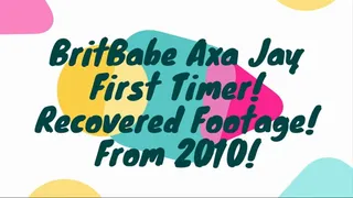 BritBabe Axa Jay - First Timer!