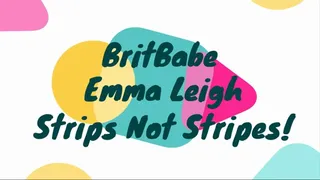 BritBabe Emma Leigh - Strips not Stripes