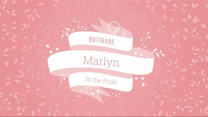 BritBabe Marlyn - In the Pink!