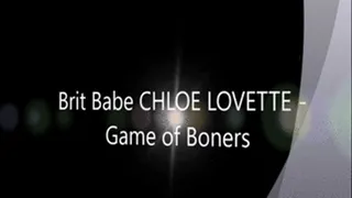 Brit Babe CHLOE LOVETTE - Game of Boners