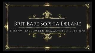 BritBabe Sophia Delane Horny Halloween Remastered Edition!