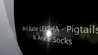 Brit Babe LEIGHA - Pigtails & Ankle Socks