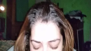 master farts in sluts open mouth and she sniffs them