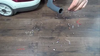 Vacuuming jewelry