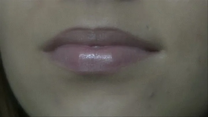 Lips ready for cumshot