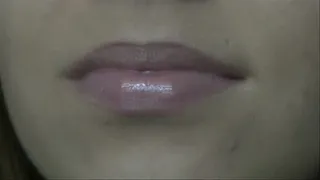 Lips ready for cumshot