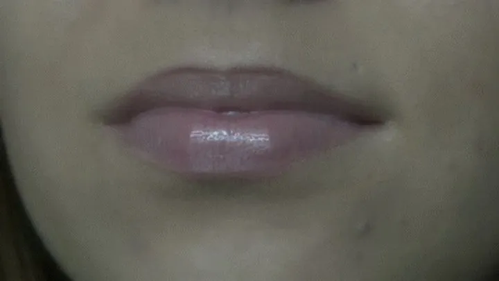 Lips ready for cumshot