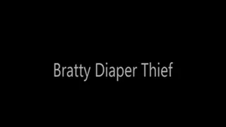 Step-Daddy's Bratty Diaper Thief