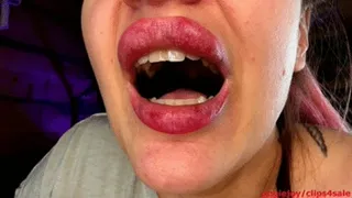 Mouth stung by bees strong burping