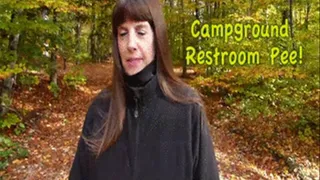 Campground Restroom Pee! - In