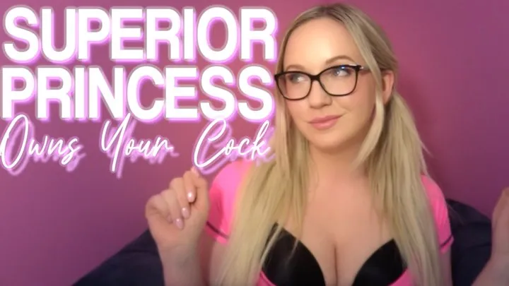 Superior Princess Owns Your Cock