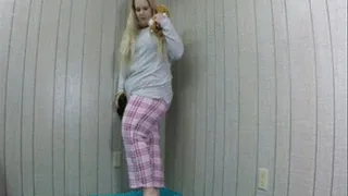 Sexy slipper play