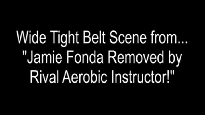 Wide Tight Belt Scene