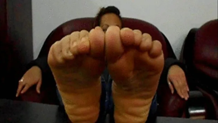 Jacqueline's thick wide Filipina feet full version