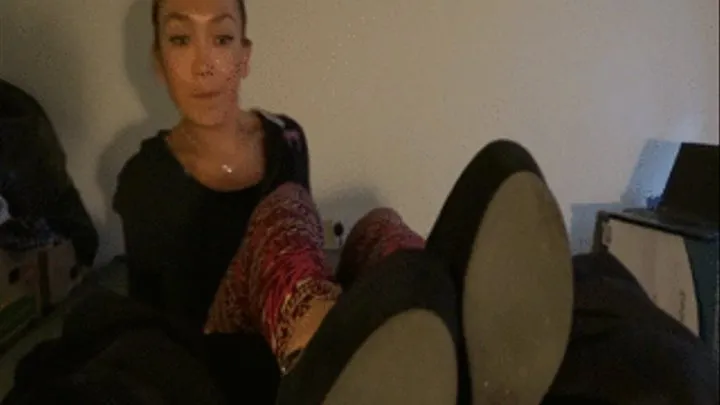 Gina returns intense nonstop tickling part 1 (shoe removal)