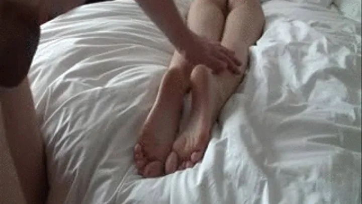 Leyla Peachbloom Sole Arch Footjob