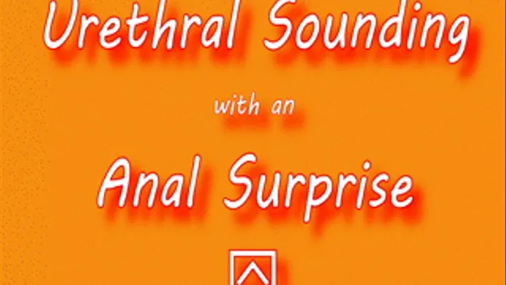 Urethral Sounding With Anal Surprise