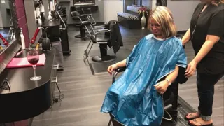 ADARA GETS HAIR DONE AT THE SALON