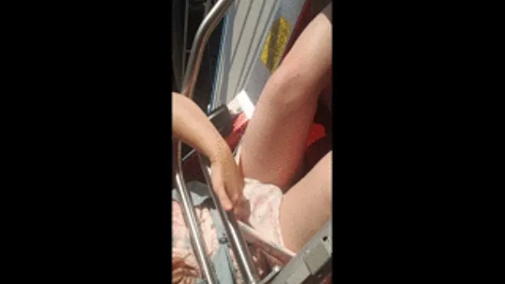 Candid Public Diaper Exposed on Coney Island