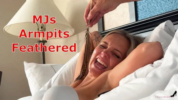 Miss MJ's Armpits Feather Tickled Armpits Male Tickling Female Tickling Neck Tickling Fetish Tickling Armpits Man Tickling Woman Boy Tickling Girl MOBILE