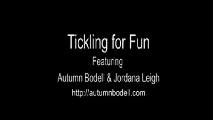 Tickling For Fun