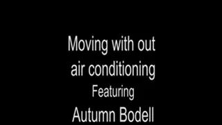 Moving with out an airconditioner