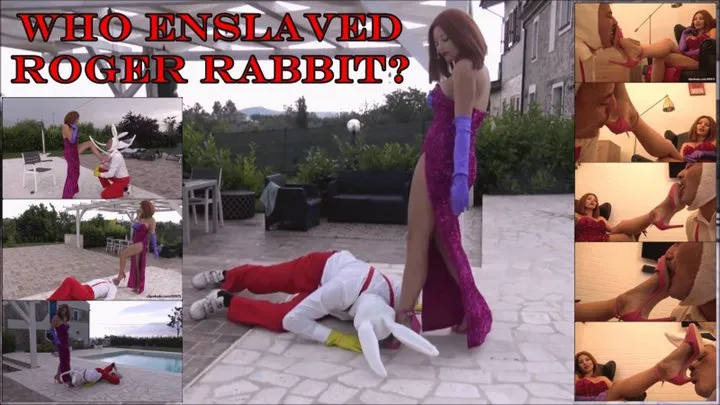 GABRIELLA - 'WHO ENSLAVED ROGER RABBIT?' - Shoe worship, shoe domination, heel sucking