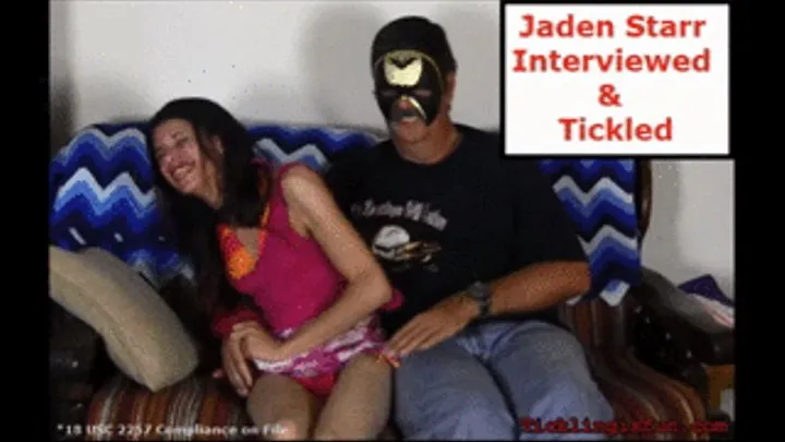 Jaden Starr Interviewed and Tickled