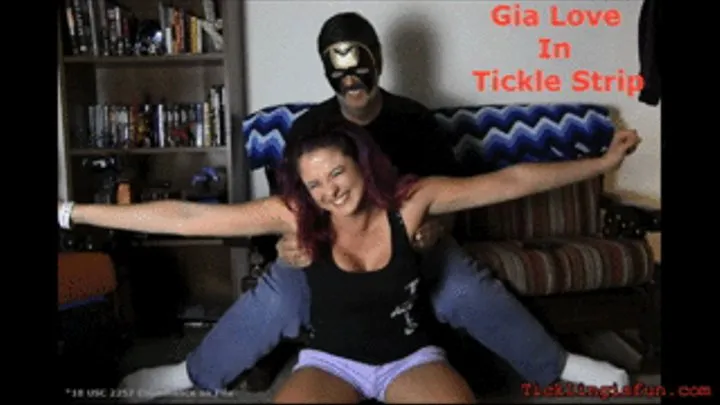 Gia Love in Tickle Strip