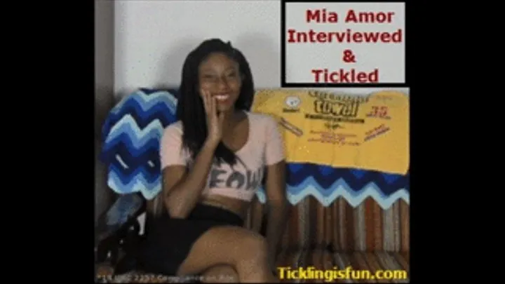 Mia Amor Interviewed and Tickled