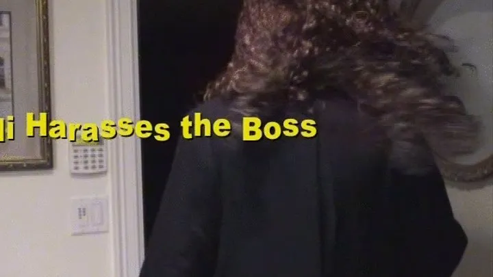 Mistress Barrett Fucks Over the Boss 1